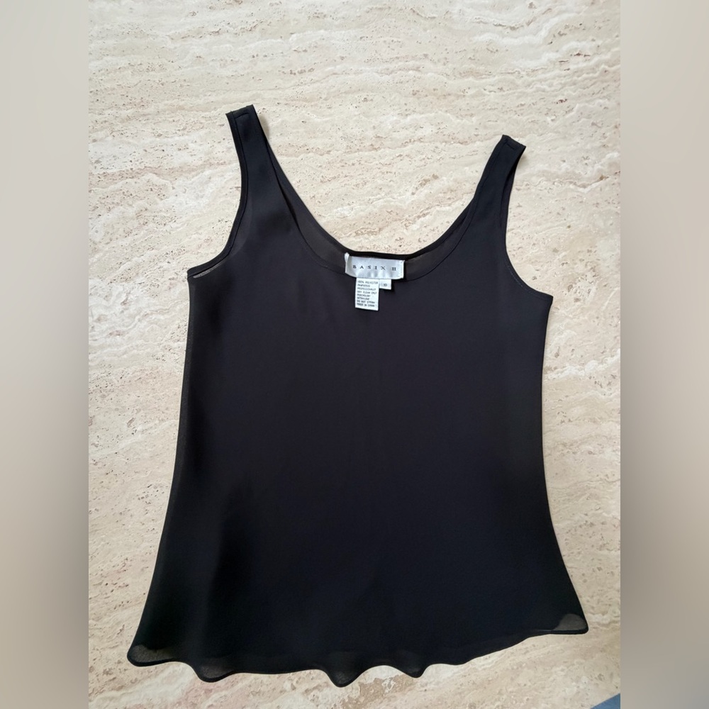 Reformation Vintage Black Camisole Top